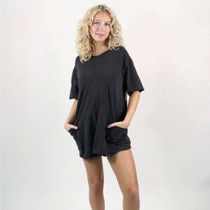 Free People Hot Shot Tee Romper Size XS NWT